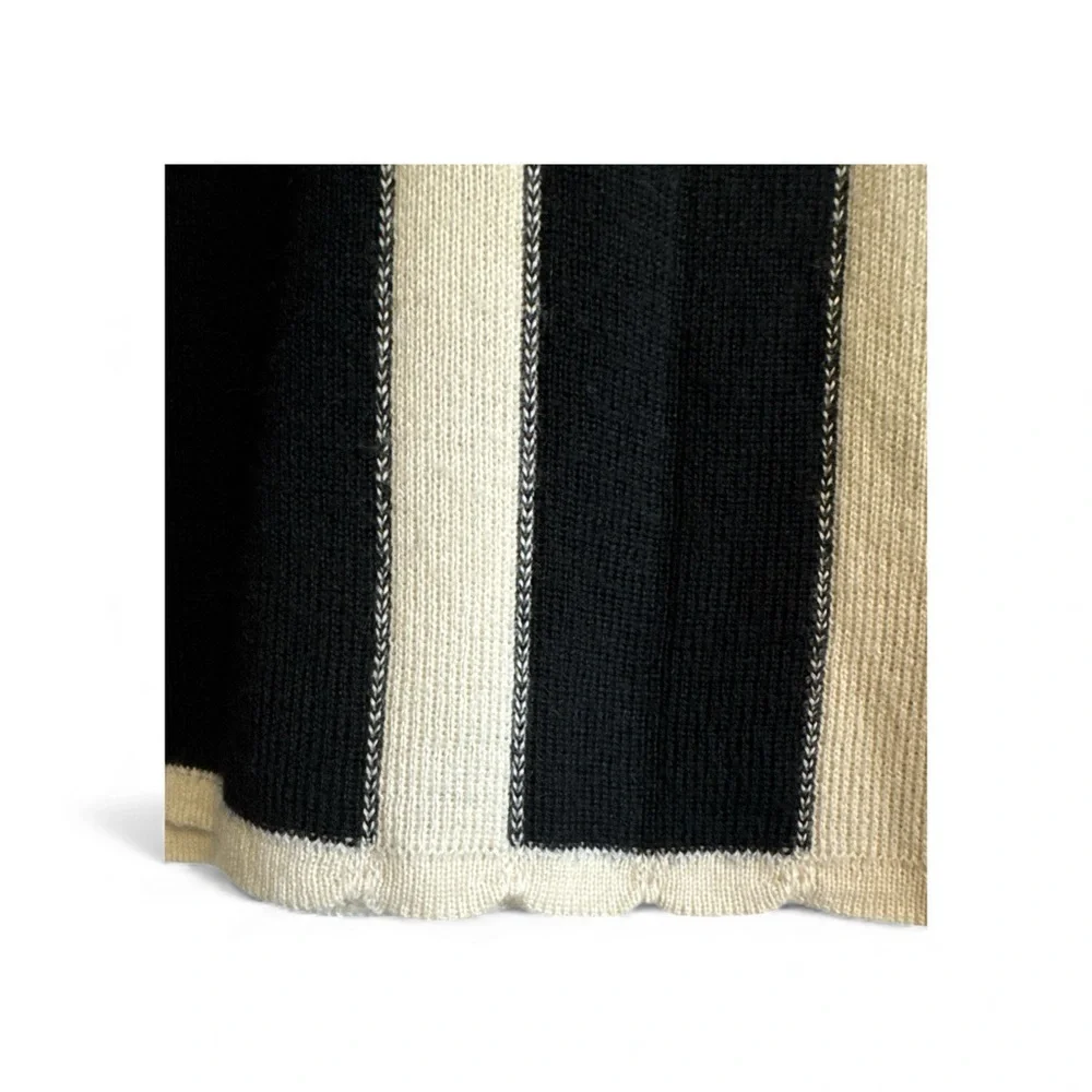 ESCADRE Women's Sweater Merino Wool Blend -Made In ITALY - Picture 4 of 10